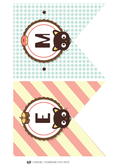 Kit imprimible Chococat Kitty | PDF editable