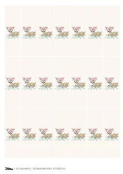 KIT IMPRIMIBLE CIERVITAS SHABBY - tienda online