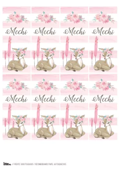 KIT IMPRIMIBLE CIERVITAS SHABBY - comprar online