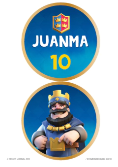 Image of Kit imprimible Clash Royale