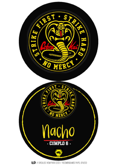 Kit imprimible Cobra Kai