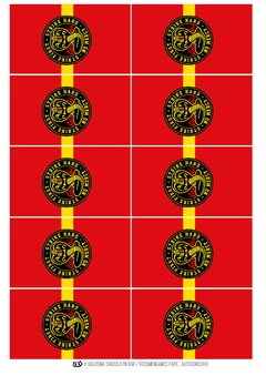 Kit imprimible Cobra Kai - Tres Cerditos Kits Imprimibles