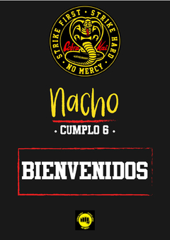 Kit imprimible Cobra Kai - Tres Cerditos Kits Imprimibles