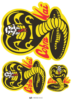 Kit imprimible Cobra Kai - Tres Cerditos Kits Imprimibles