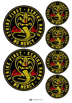Kit imprimible Cobra Kai - tienda online