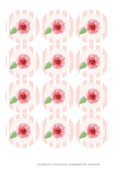 Imagen de KIT IMPRIMIBLE Comunión floral