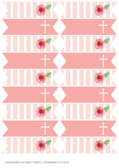 KIT IMPRIMIBLE Comunión floral - comprar online