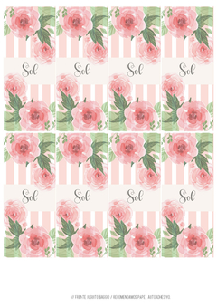 Imagen de KIT IMPRIMIBLE Comunión floral