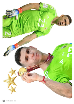 KIT IMPRIMIBLE Dibu Martinez Argentina Tri Campeón en internet