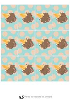 Imagen de Kit imprimible Donas y Helados