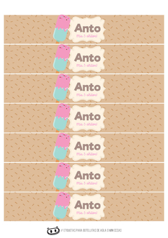 Kit imprimible Donas y Helados - Tres Cerditos Kits Imprimibles