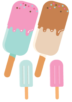 Kit imprimible Donas y Helados - Tres Cerditos Kits Imprimibles