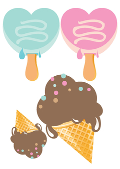 Imagen de Kit imprimible Donas y Helados