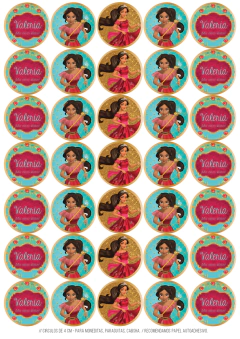 Kit imprimible Elena de Avalor - comprar online