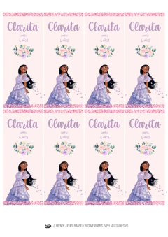 Imagen de Kit imprimible Encanto Isabella