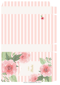 Imagen de Kit imprimible flores romántico