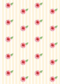 Kit imprimible flores romántico - comprar online