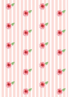 Kit imprimible flores romántico en internet