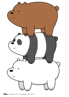 Imagen de KIT IMPRIMIBLE OSOS ESCANDALOSOS