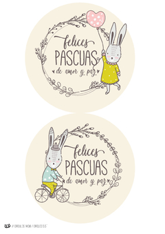 KIT IMPRIMIBLE PASCUAS - comprar online