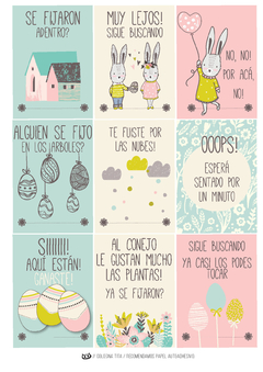 KIT IMPRIMIBLE PASCUAS en internet