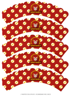 Kit imprimible Flash superheroe - loja online