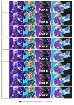 Kit imprimible Fortnite - tienda online