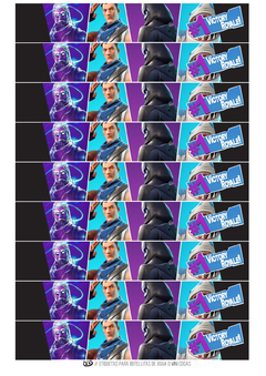Imagen de Kit imprimible Fortnite