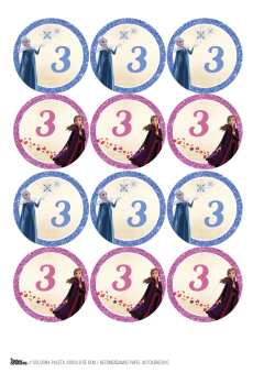 KIT IMPRIMIBLE FROZEN II