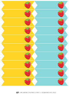 Kit imprimible Frutas nenas - tienda online