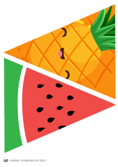 Kit imprimible Frutas nenas - tienda online