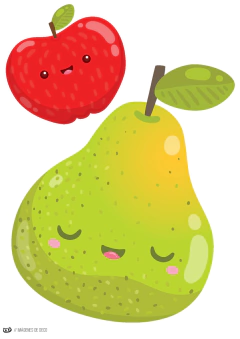 Kit imprimible Frutas nenas en internet