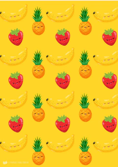 Imagen de Kit imprimible Frutas nenas