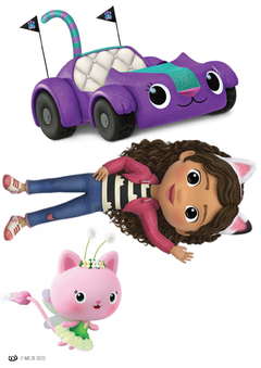 Kit imprimible La Casa de muñecas Gabby - tienda online