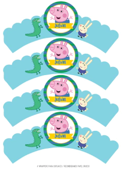KIT IMPRIMIBLE George Pig - tienda online