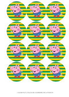 KIT IMPRIMIBLE George Pig - tienda online