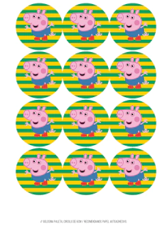 KIT IMPRIMIBLE George Pig - tienda online