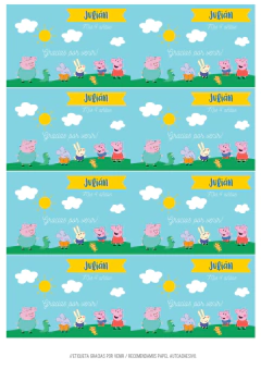 KIT IMPRIMIBLE George Pig - comprar online