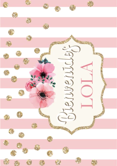 Kit imprimible Flores & Glitters II na internet