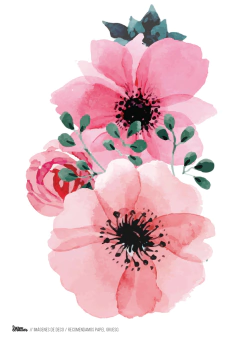 Kit imprimible Flores & Glitters II