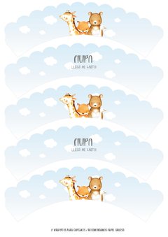 KIT IMPRIMIBLE GLOBITO CON ANIMALES en internet