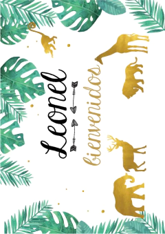 KIT IMPRIMIBLE SELVA DORADA - comprar online