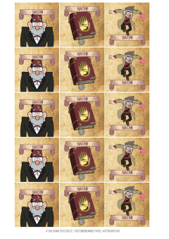 Image of KIT IMPRIMIBLE GRAVITY FALLS
