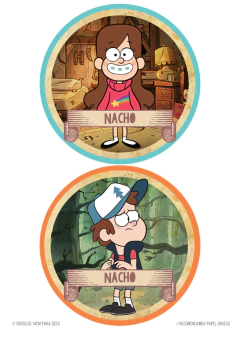 Image of KIT IMPRIMIBLE GRAVITY FALLS