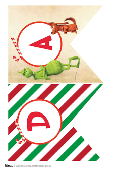 KIT IMPRIMIBLE el Grinch en internet