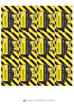 Kit imprimible gruas - comprar online
