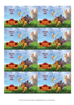 KIT IMPRIMIBLE GUARDIA DEL LEÓN - buy online