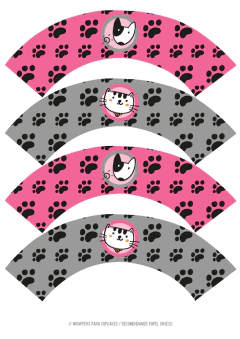 Kit imprimible perros, gatos y panda - tienda online