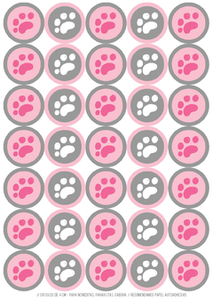 Kit imprimible perros, gatos y panda - comprar online