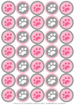 Kit imprimible perros, gatos y panda - comprar online